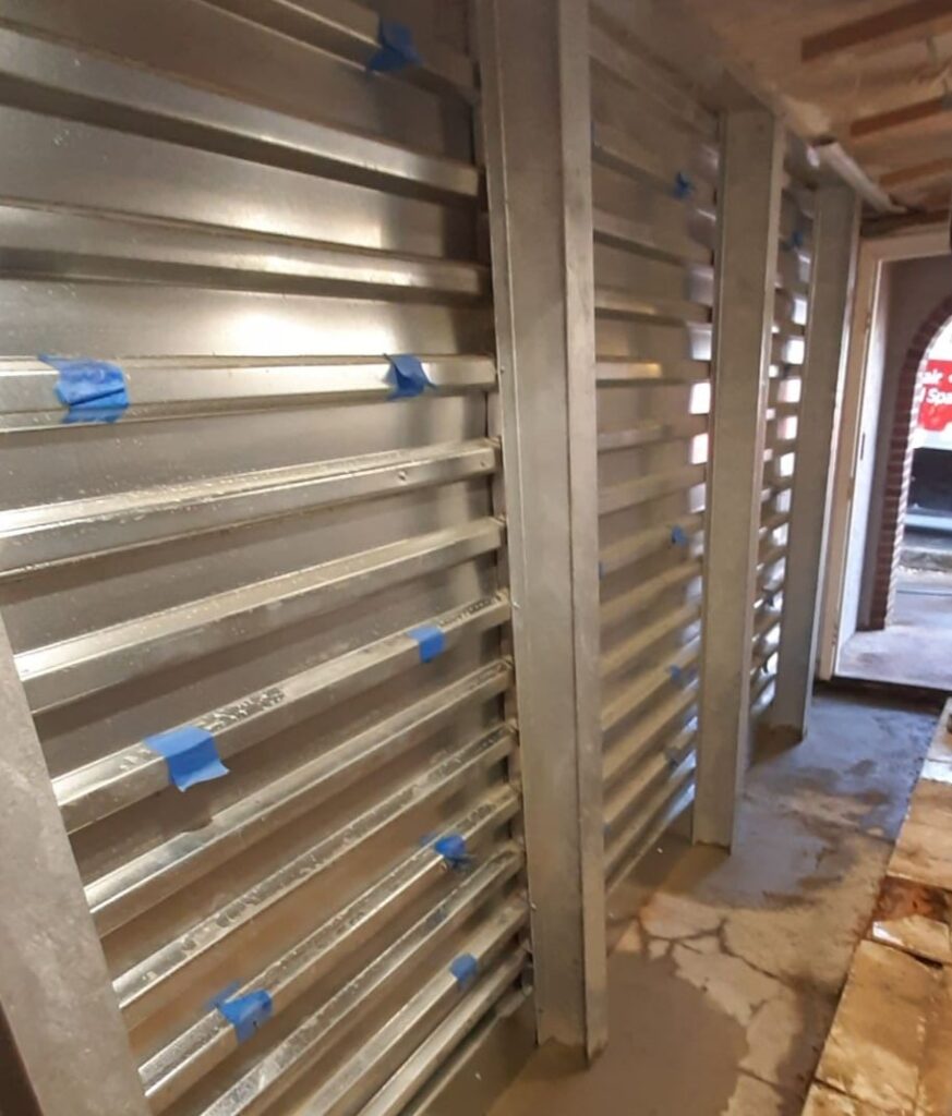 EverBrace Wall Stabilization in Portland, OR after